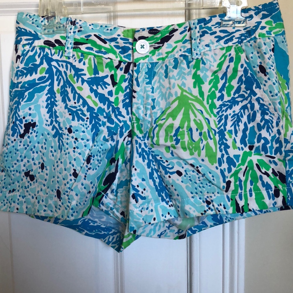 $68 Lilly Pulitzer Callahan Shorts Size 2